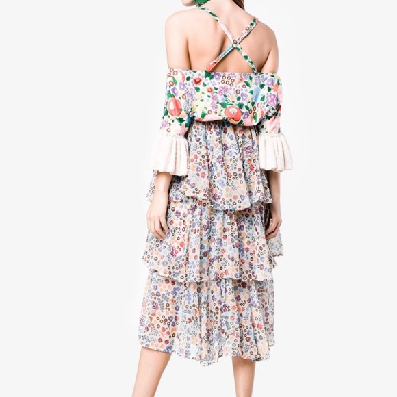 All Things Mochi Irenka Off Shoulder Dress - Picture 2 of 7